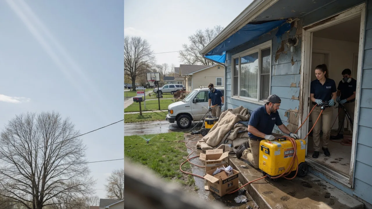 Basement Flood Cleanup in Muldoon, TX near me